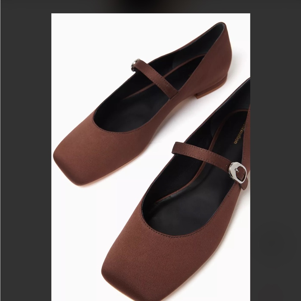 Reformation brown Melissa Mary Jane Flag